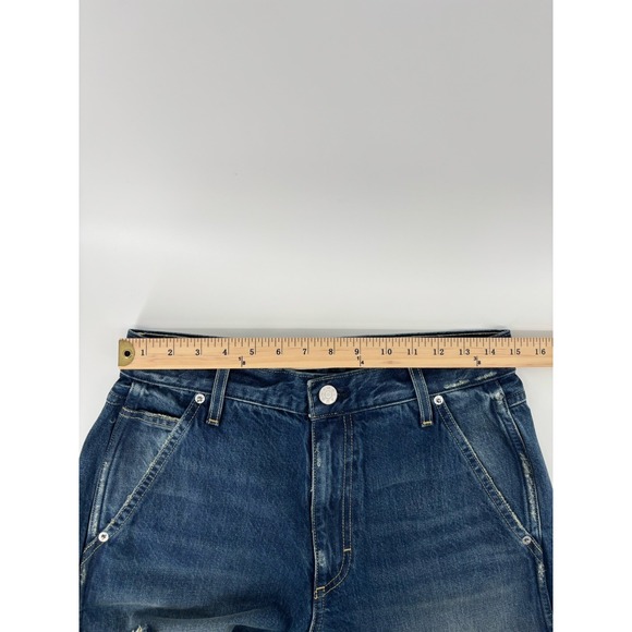 NWOT AMO Jocelyn Trouser Jeans Sz 27 (Meas 29) Wide Straight Leg MSRP $322 - Picture 14 of 16